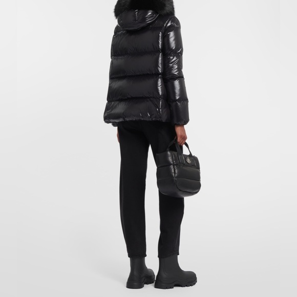 Moncler Laiche hooded down jacket - Picture 4 of 15